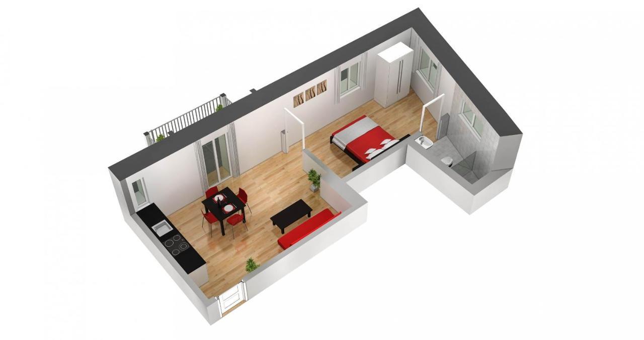 Hitrental Altstetten Apartments Zürich Eksteriør billede